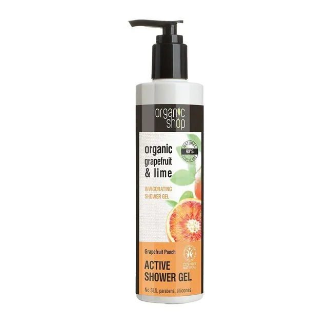 ORGANIC SHOP Grapefruit & Lime Shower Gel 280ml