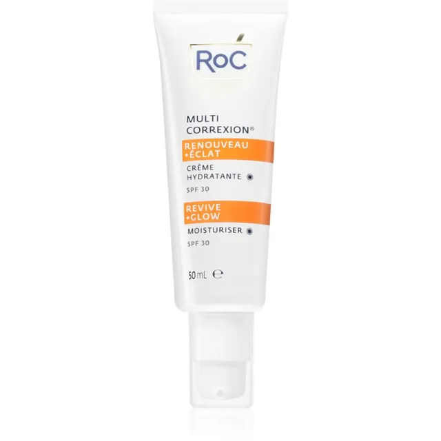 RoC Multi Correxion Revive + Glow Moisturiser Toitev ja niisutav kreem C-vitamiiniga SPF 30 50 ml