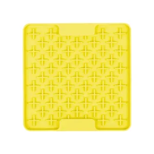 LickiMat® Mini Buddy Yellow lakumatt koertele