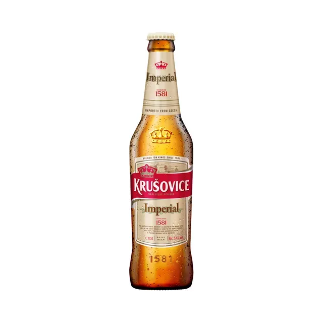 Hele õlu Imperial Lager, KRUŚOVICE, 500 ml pudel