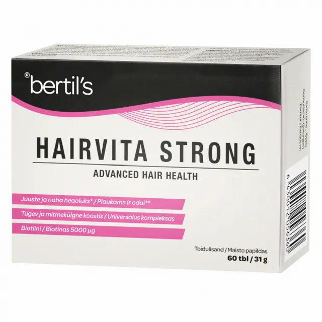 Bertils Hairvita Strong tabletid N60