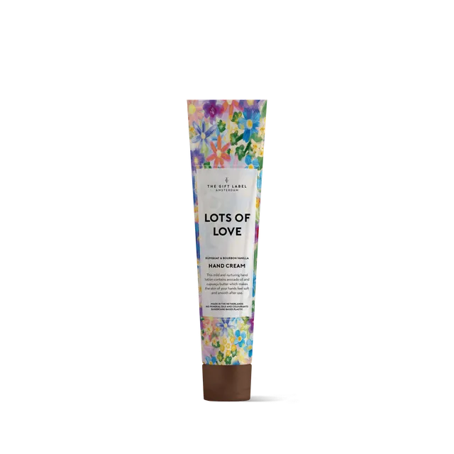 The Gift Label Hand Cream Tube Lots Of Love