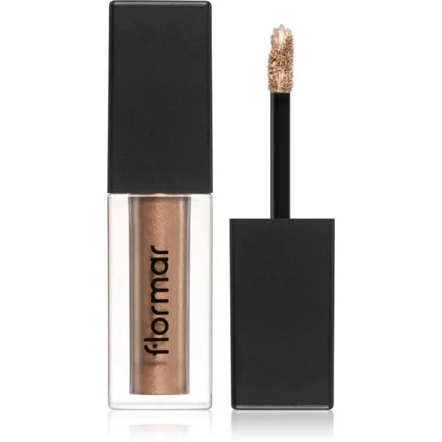 flormar Shimmer & Shine Liquid Shadow Vedel sädelusega lauvärv varjund 01 Cashmere Gold 4.5 ml