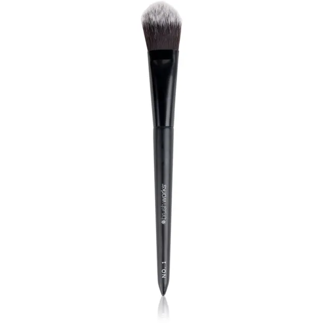 Brushworks Back Comb Brush Jumestuskreemi pintsel tüüp NO. 1 1 tk