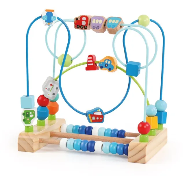 2Kids Toys Bead Maze Traffic labürint motoorika treenimiseks 18m+ 1 tk