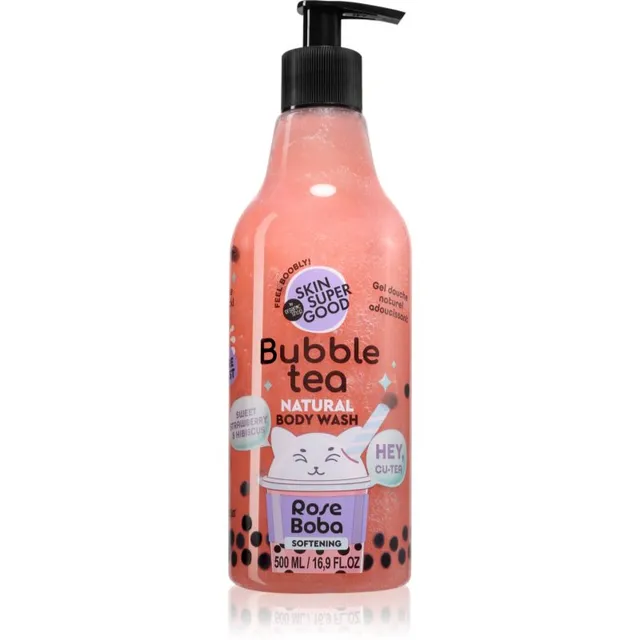 Organic Shop Skin Super Good Bubble Tea Pehmendav dušigeel 500 ml