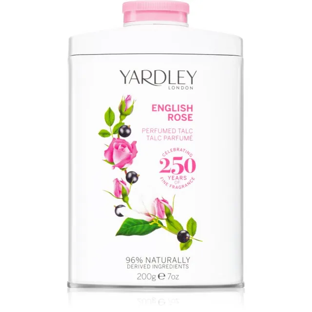 Yardley English Rose lõhnastatud puuder 200 g