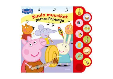 Raamat Kuula muusikat põrsas Peppaga