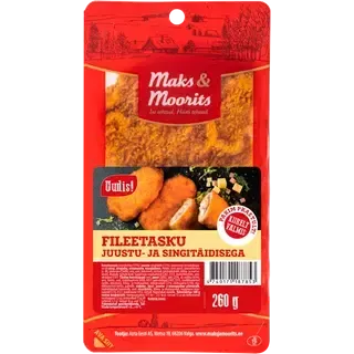Fileetasku juustu- ja singitäidisega, MAKS&MOORITS, 260 g