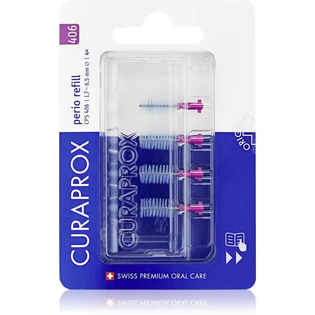 Curaprox CPS 406 Perio Hambavaheharjad 4 tk