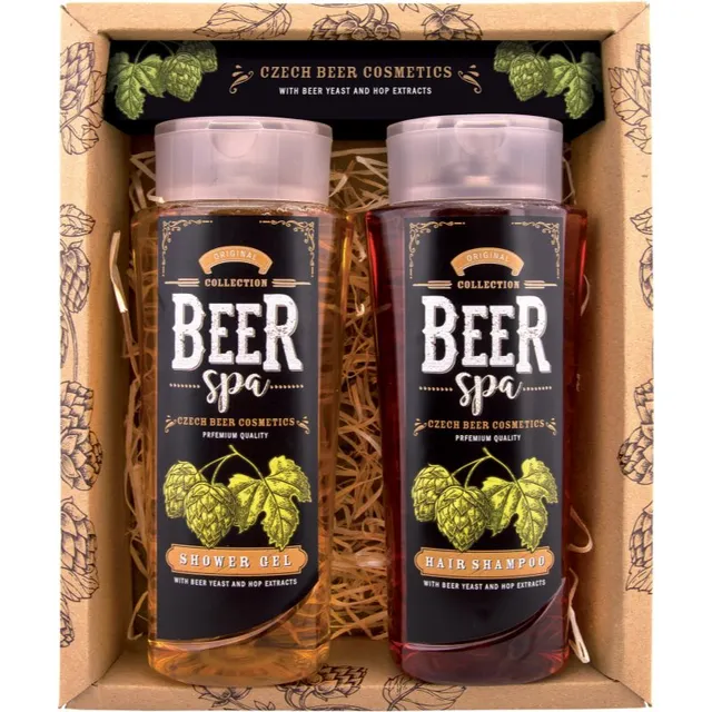 Bohemia Gifts Beer Spa Kinkekomplekt duši jaoks meestele