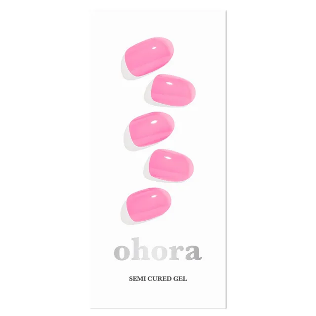 OHORA Semi Cured Gel Nail Strips N Tint High-Teen 30pcs