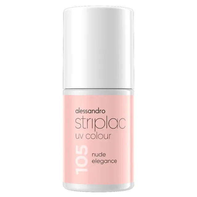 ALESSANDRO Striplac UV Colour Nail Polish No.105 Nude Elegance 6.5ml