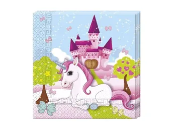 Salvrätikud Unicorn 33x33cm, 20tk