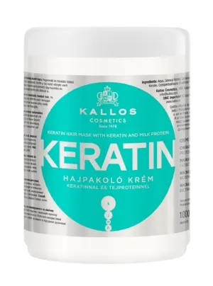 Kallos Juuksemask Keratiini ja Piimaproteiiniga 1l