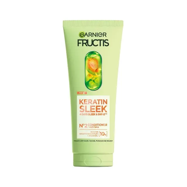 Palsam Fructis Keratin Sleek, GARNIER, 200ml