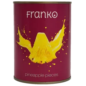 Franko Ananassitükid 565g