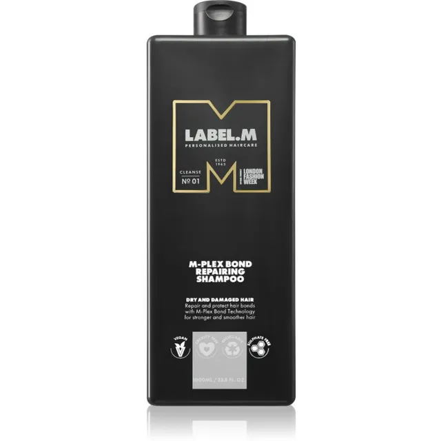 label.m M-Plex Bond Repairing Shampoo Toitev šampoon 1000 ml