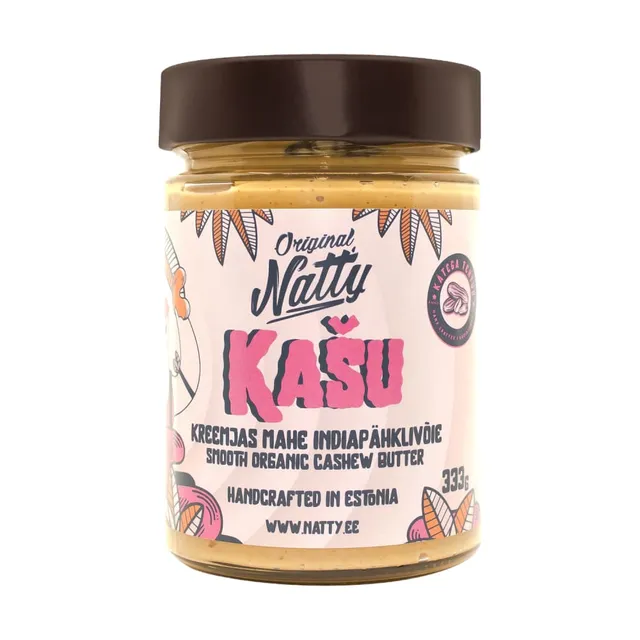 Indiapähklivõie Kašu, NATTY, 333g