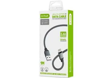 Kaabel D-FRUIT USB-A-Lightning,1m,DF441L