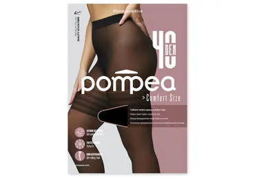 N.sukkpüksid POMPEA 40d nero 3XL