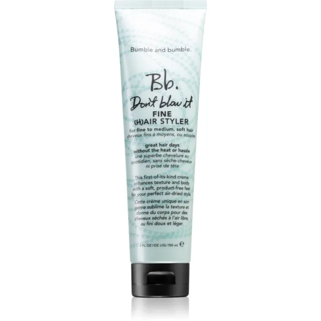 Bumble and bumble Don't Blow It Fine (H)air Styler Juustesse jäetav niisutav hooldus õhukestele juustele 150 ml