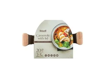 Keedupott kaanega UNIWELL 20cm 2.5L