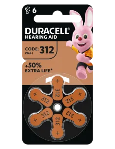 Duracell kuuldeaparaadile 312 6 tk