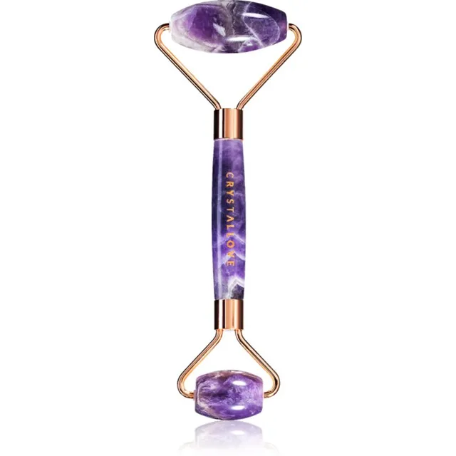 Crystallove Amethyst Roller Massaažirull näole 1 tk