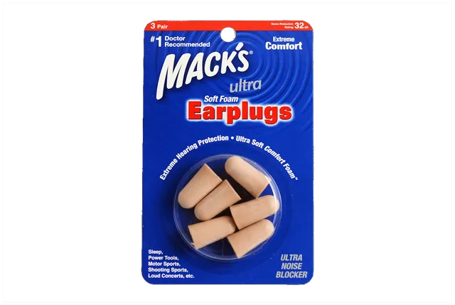 MACK'S KÕRVATROPID PEHMEST VAHUST 3PAARI