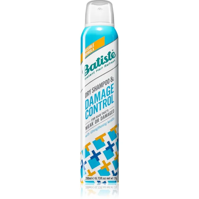 Batiste Damage Control Kuivšampoon kahjustatud ja habrastele juustele 200 ml