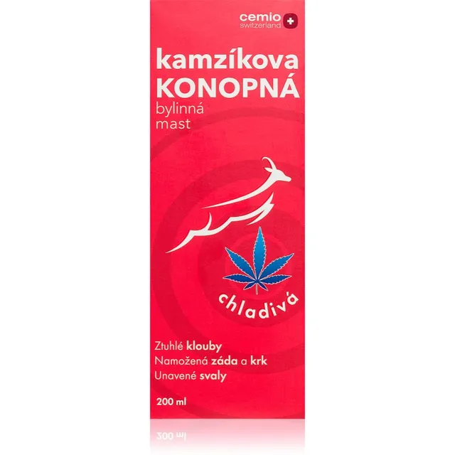 Cemio Kamzík hemp ointment Salv jahutava toimega 200 ml