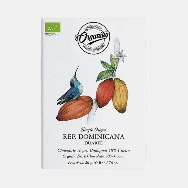 Tume šokolaad 70% Dominicana 50g