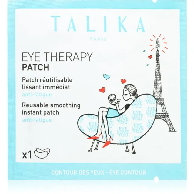 Talika Eye Therapy Patch Reusable Silendav mask silmade piirkonnale Refill 6 tk
