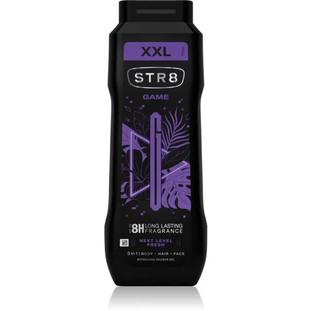 STR8 Game Shower Gel Dušigeel kolm-ühes meestele 750 ml