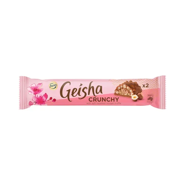 Crunchy šokolaadibatoon, GEISHA, 50 g