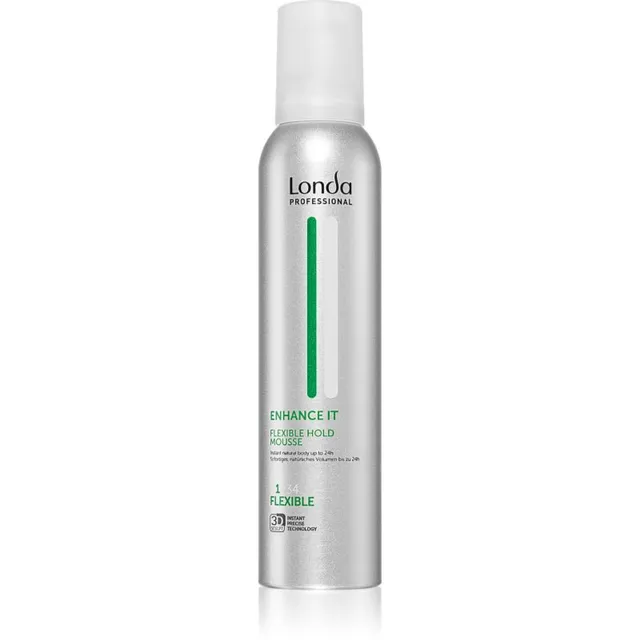 Londa Professional Enhance it Flexible Hold Mousse Juuksevaht volüümi andva efektiga 200 ml