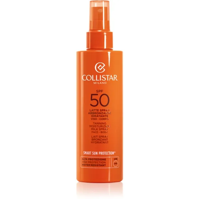 Collistar Special Perfect Tan Tanning Moisturizing Milk Spray Pihustatav päikesekaitselosjoon sügavama päevituse jaoks 200 ml