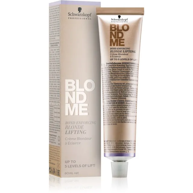 Schwarzkopf Professional Blondme Lifting Helendav kreem blondidele juustele varjund Ice 60 ml