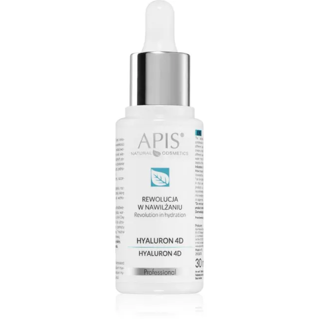 Apis Natural Cosmetics Revolution In Hydration Hyaluron 4D Hüaluroonseerum dehüdreeritud kuivale nahale 30 ml