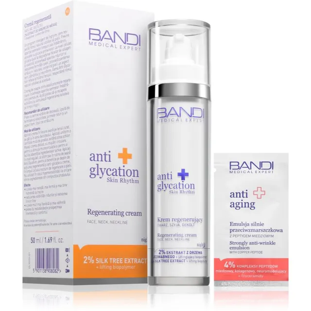 BANDI Anti Glycation Öökreem vananemisvastase toimega 50 ml