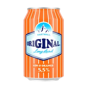 Hartwall Original Long Drink Orange muu alkohoolne jook 5,5%vol 330ml