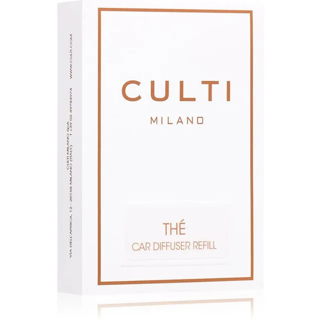 Culti Milano Car Thé autoõhu värskendaja täitepakend 57x35 cm