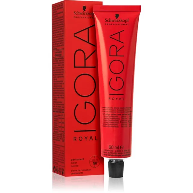 Schwarzkopf Professional IGORA Royal Juuksevärv varjund 4-0 Medium Brown Natural 60 ml