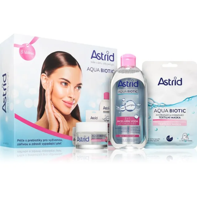 Astrid Aqua Biotic Tripack Kinkekomplekt laitmatu naha saavutamiseks 3 tk