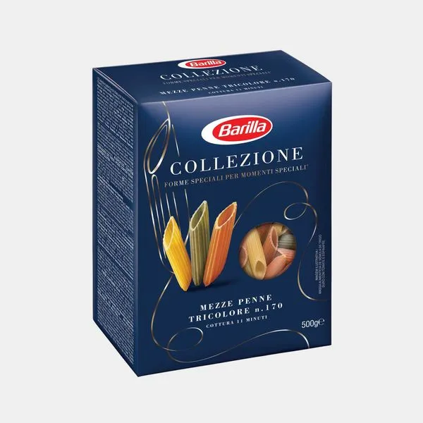 Pasta Mezze Penne Tricolore 500g Itaalia