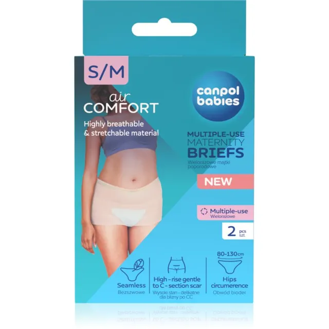 Canpol babies Maternity Briefs sünnitusjärgne aluspesu suurus S/M 2 tk