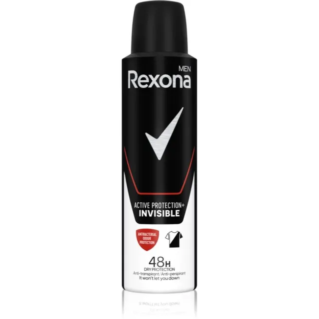 Rexona Men Active Protection+ Pihustatav antiprespirant meestele Invisible 150 ml