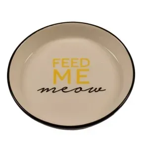 Keraamiline kauss kassile Feed Me Meow (Duvoplus)
