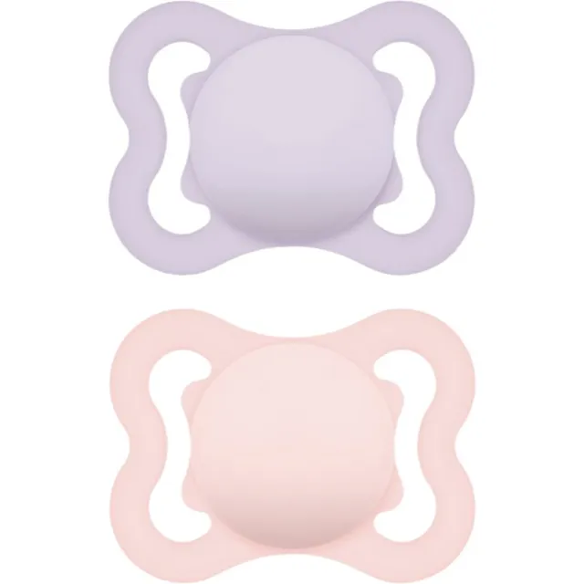 MAM Supreme 0m+ lutt Purple/ Pink 2 tk